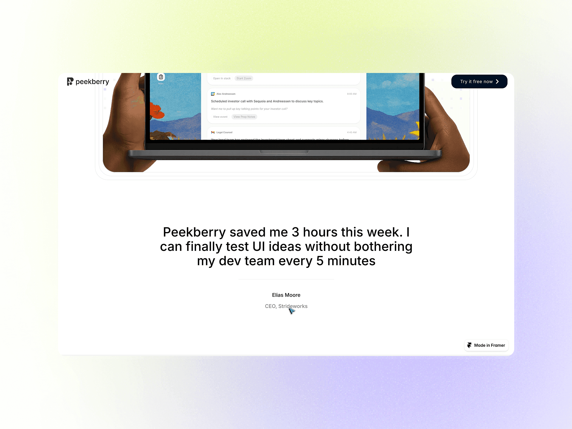 Peekberry