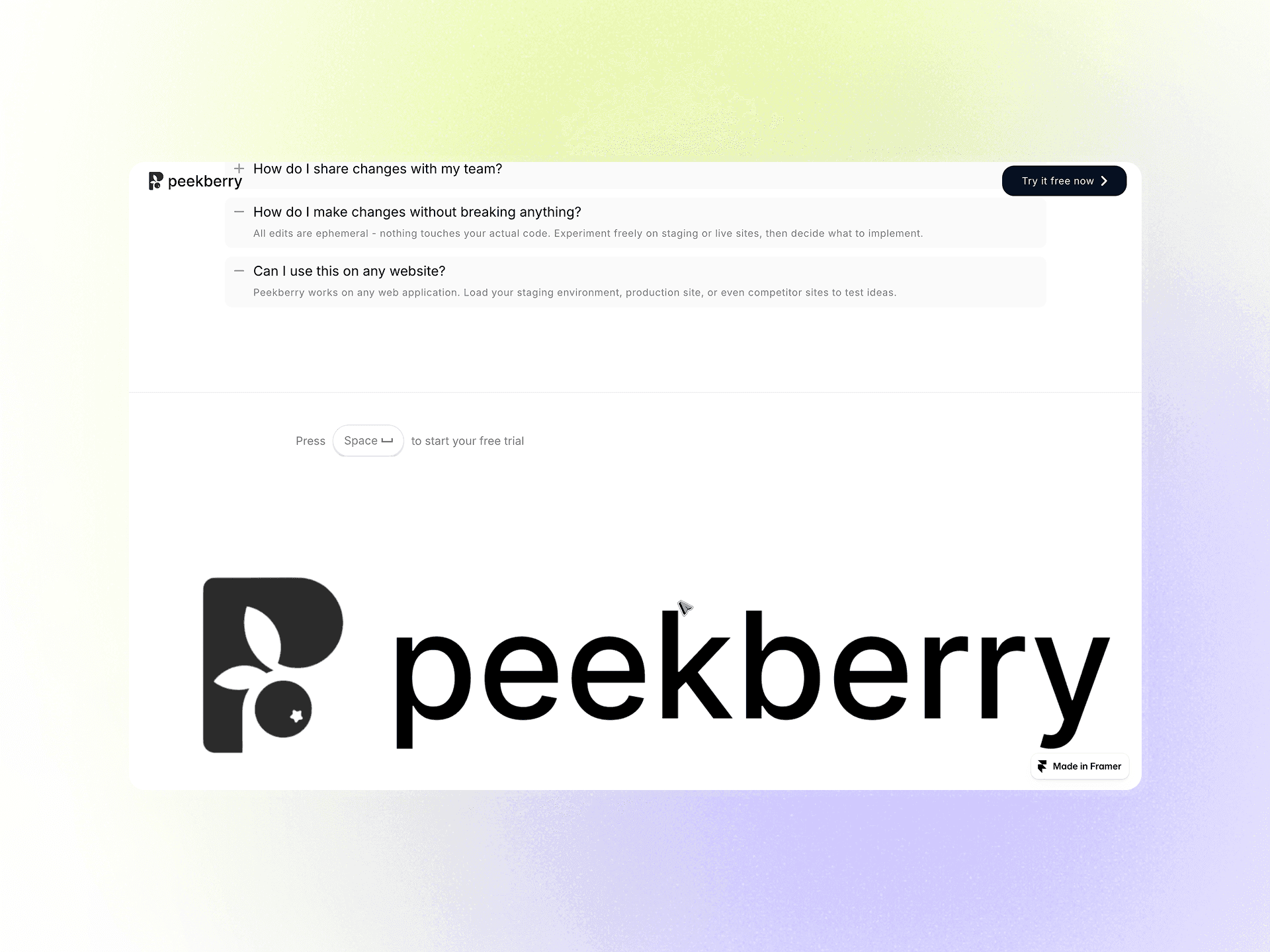 Peekberry