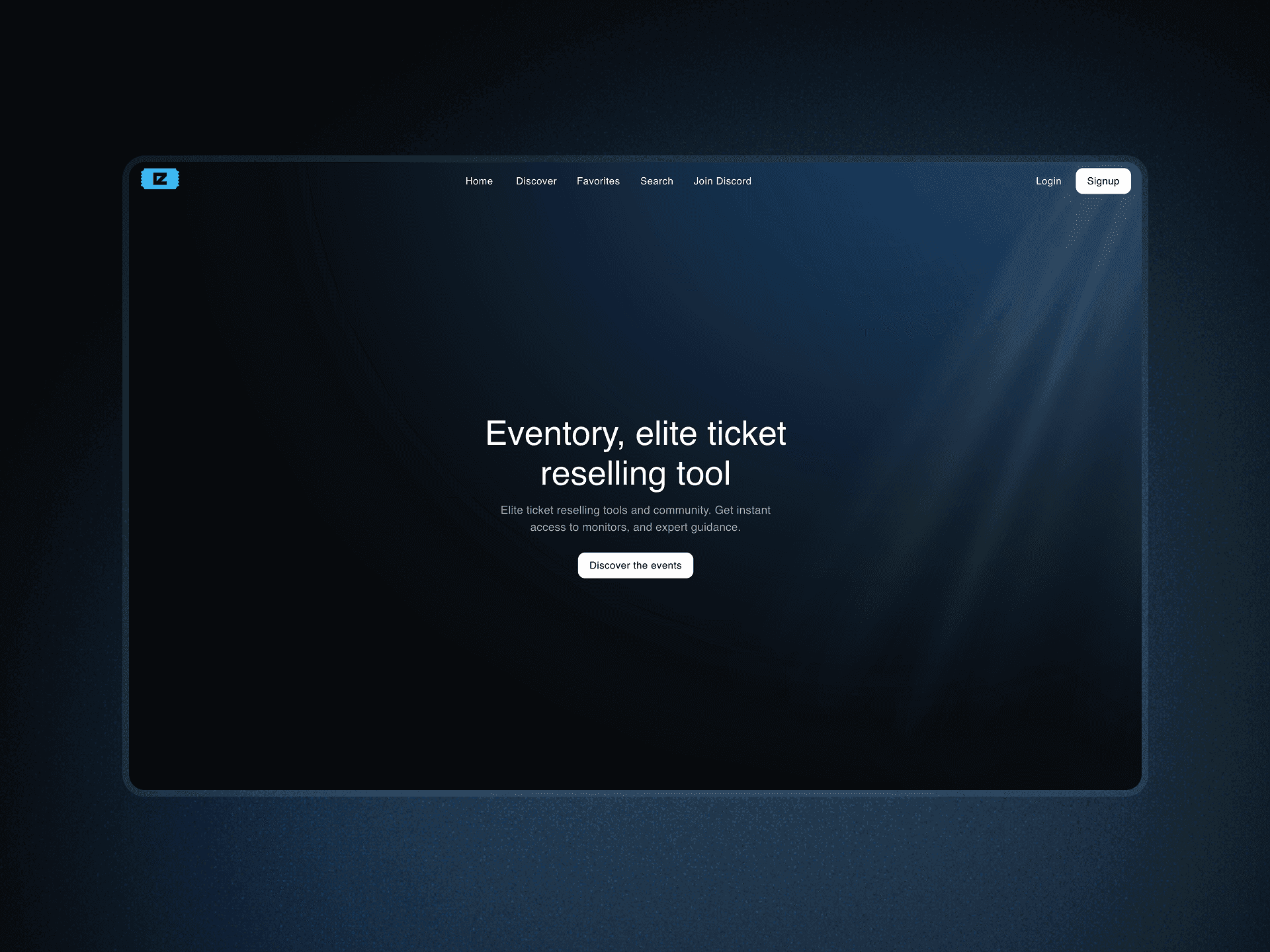 Piattaforma di analytics biglietti
