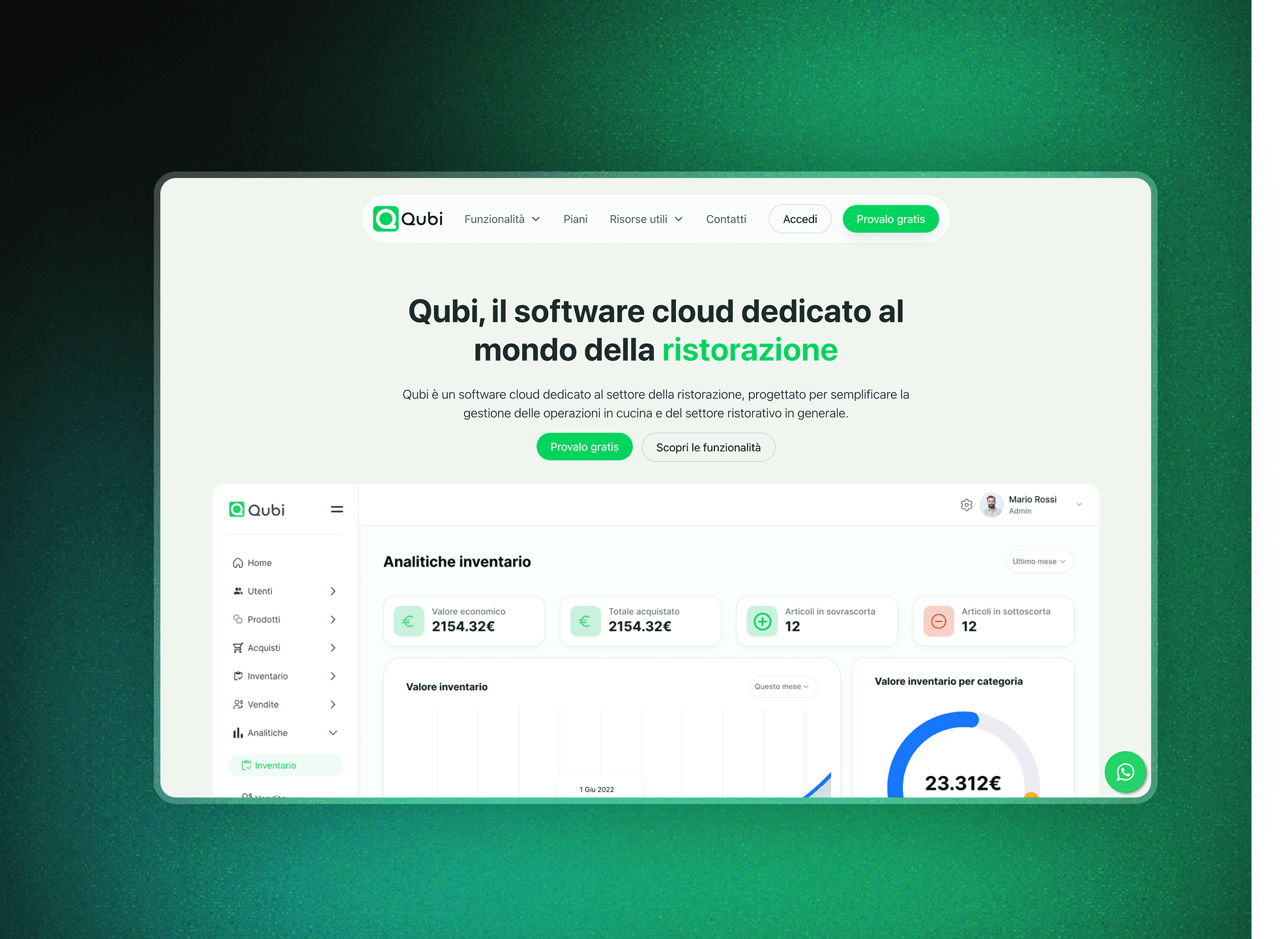 Saas Website